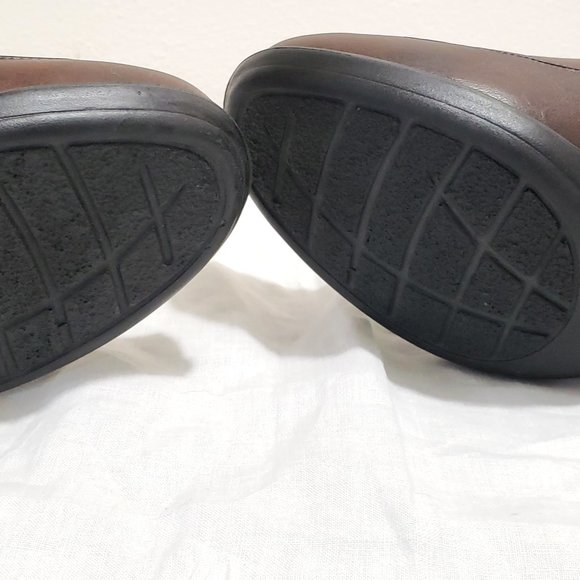 Easy Street Comfort Wave Mules Brown Size 6 Excellent Condition - Picture 10 of 11